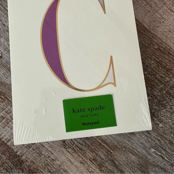 Kate Spade Initial “C” Desktop Memo Notepad - Picture 5 of 7